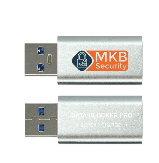 USB-A naar USB-A Data Blocker Pro